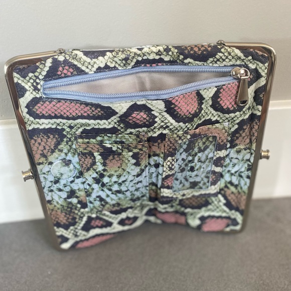 HOBO Colorful Snake Print Clutch - Picture 4 of 4
